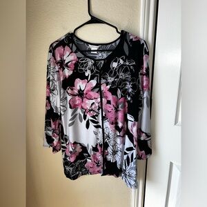 Allison Daley Floral Blouse